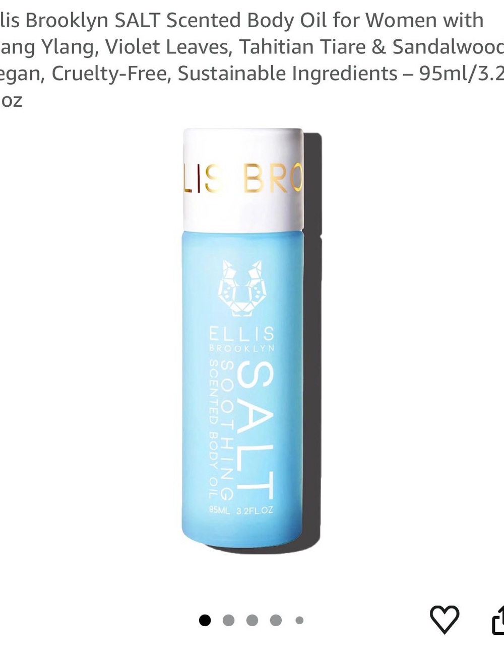 ELLIS BROOKLYN SALT Soothing Body Oil – Blue